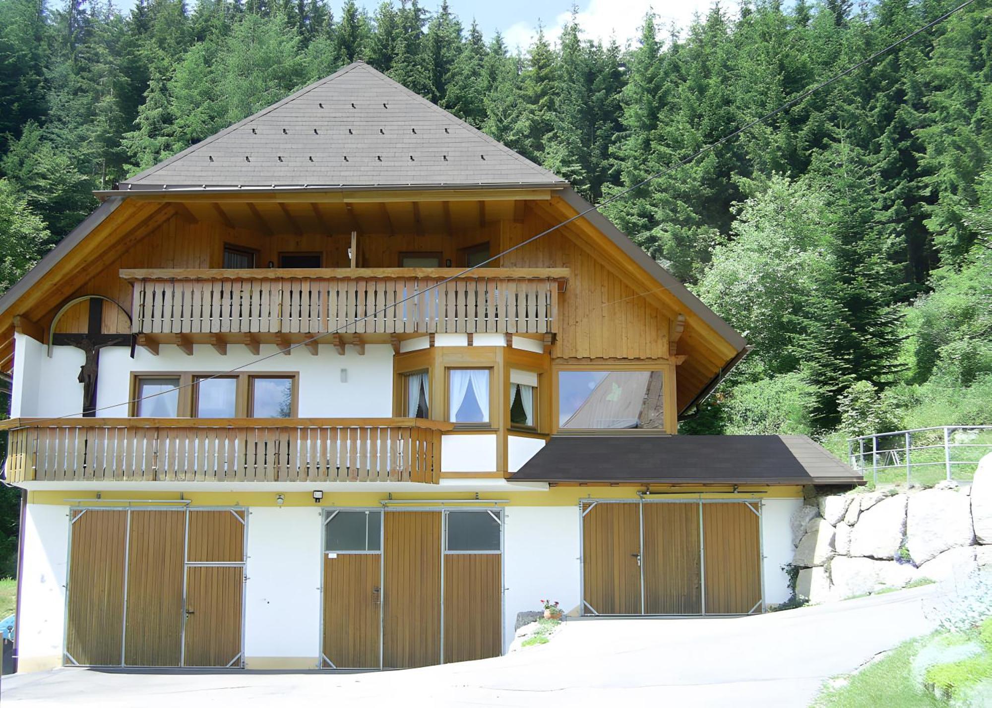 Вилла Hinterhauensteinhof Хорнберг Экстерьер фото